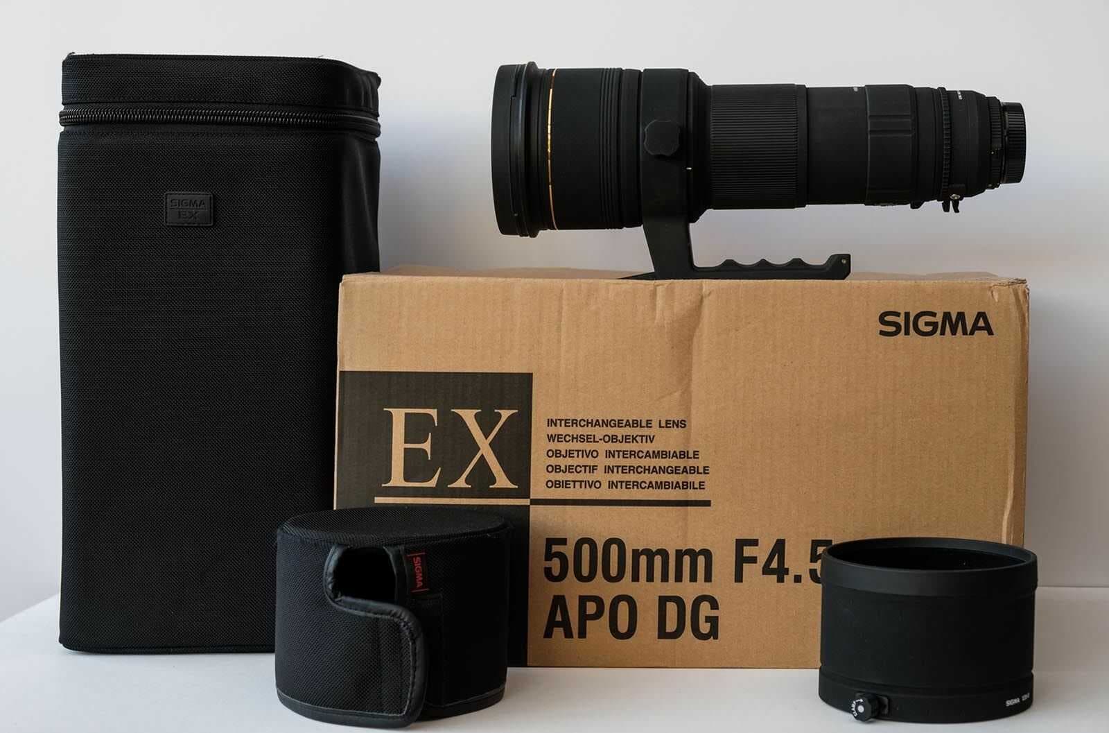 Sigma APO 500mm F4_5 EX DG HSM Lens for Nikon____1200_